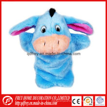 Cute Hot Sale Hand Puppet Donkey Toy for Baby